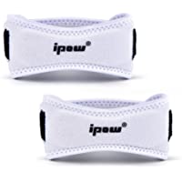 IPOW 2 PCS Rodillera rotuliana deportiva suave y transpirable- Rodillera hombre ajustable para running correr escalada…